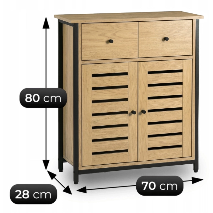 Botník AMAYA 70 cm, dub