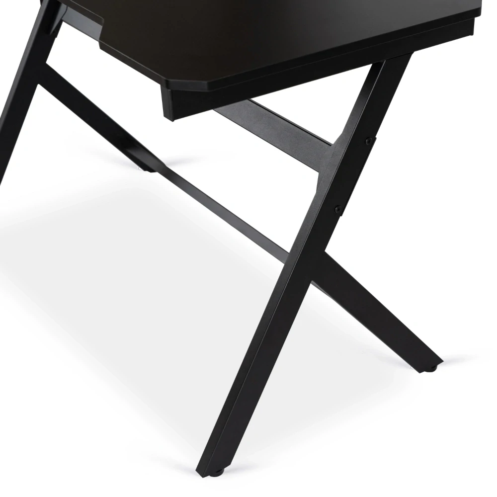 Herný stôl BLECK 120 cm, čierny