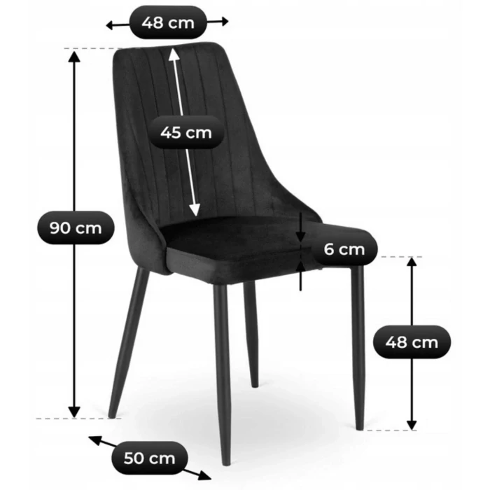 Zostava stôl HARRY 102-142 cm, dub artisan + 4x stolička BARI čierna