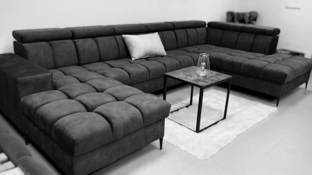 Sedačka PLAZA Účko 180 x 380 x 210cm (s úl. priestorom + rozklad)