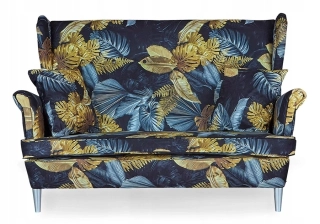 Dvojmiestna pohovka ARI PRINT typu ušiak