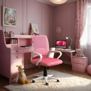 Stolička NATE , ružová