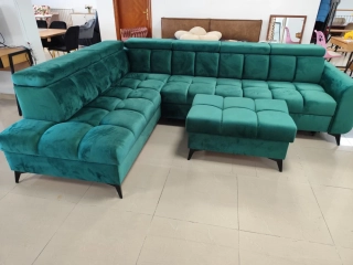 Sedačka PLAZA 300 x 220cm (s úl. priestorom + rozklad)