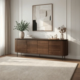 Komoda BECK 200 cm, orech