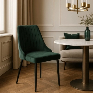 Stolička BARI, zelená