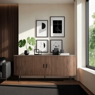 Komoda TRISH 180 cm, orech