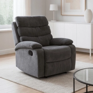 Rozkladacie kreslo KOBE, sivé