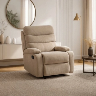 Rozkladacie kreslo KOBE, béžové