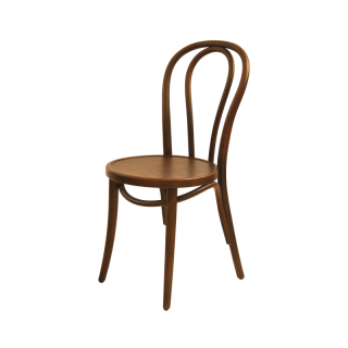 Stolička drevená Monet 18, orech