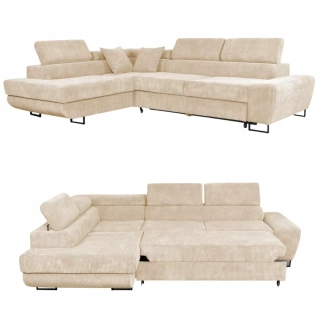 Rohová sedačka Manchester , béžová 22