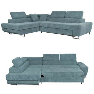 Rohová sedačka Manchester mentolová 8