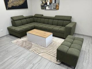 Sedačka PLAZA 300 x 300cm (úl. priestor+ rozklad)